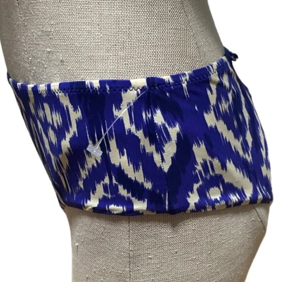 Zingara Swimwear 6 Bottom Blue White Lycra - Picture 4 of 13